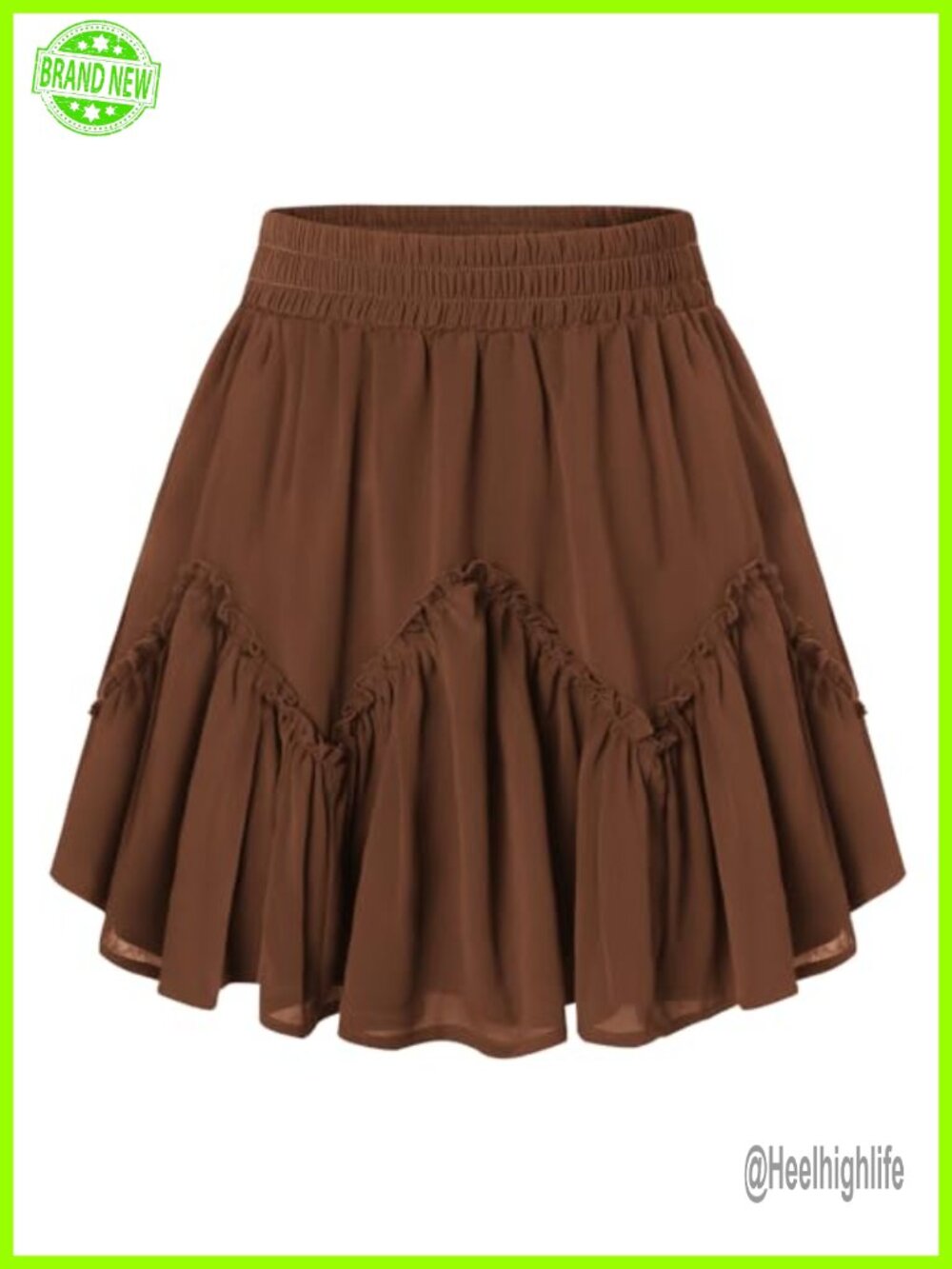 Women's Mini Skirt Renaissance Pirate Chiffon with Pockets